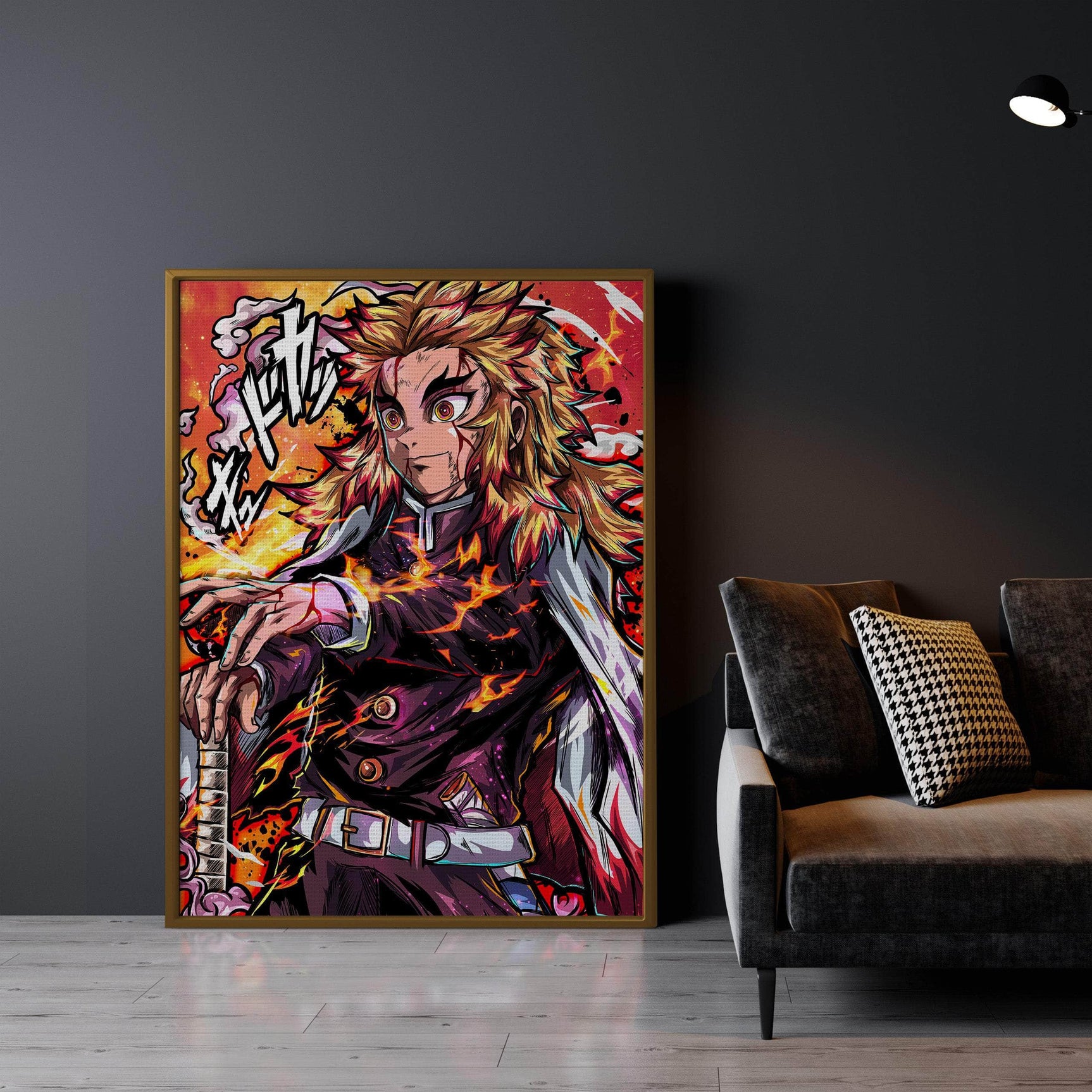 Rengoku Wall Art