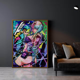 Lucy Cyber Punk Wall Art