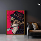 Master Roshi Wall Art