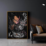 Base Vegeta Warm Wall Art