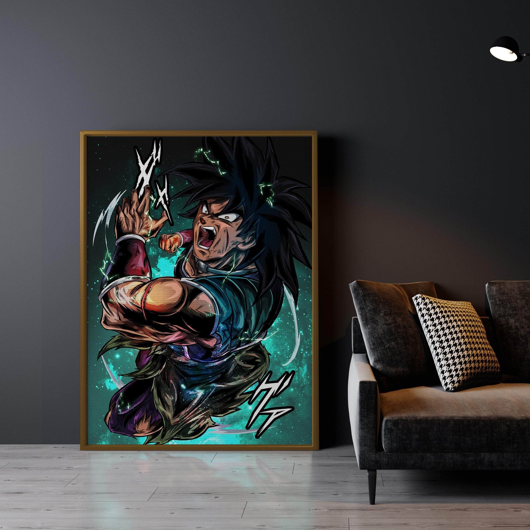 New Broly Wall Art