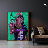Rockstar Buu Wall Art