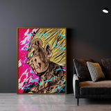Majin Vegeta Wall Art