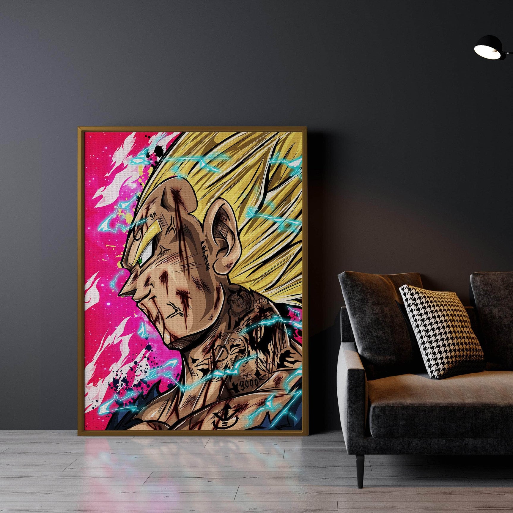 Majin Vegeta Wall Art