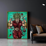 Kale X Adidas Wall Art