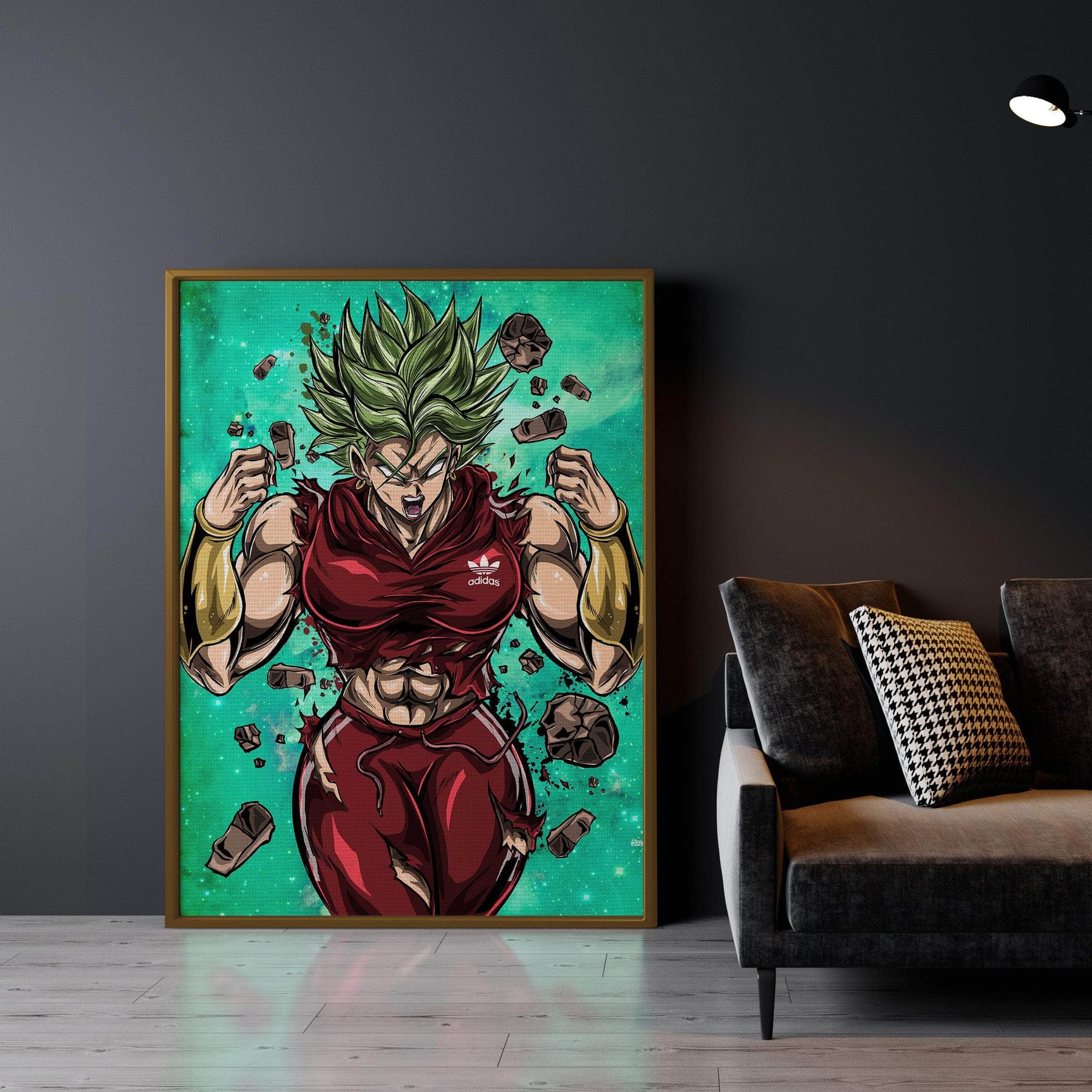 Kale X Adidas Wall Art