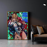 Power Chainsaw Man Wall Art