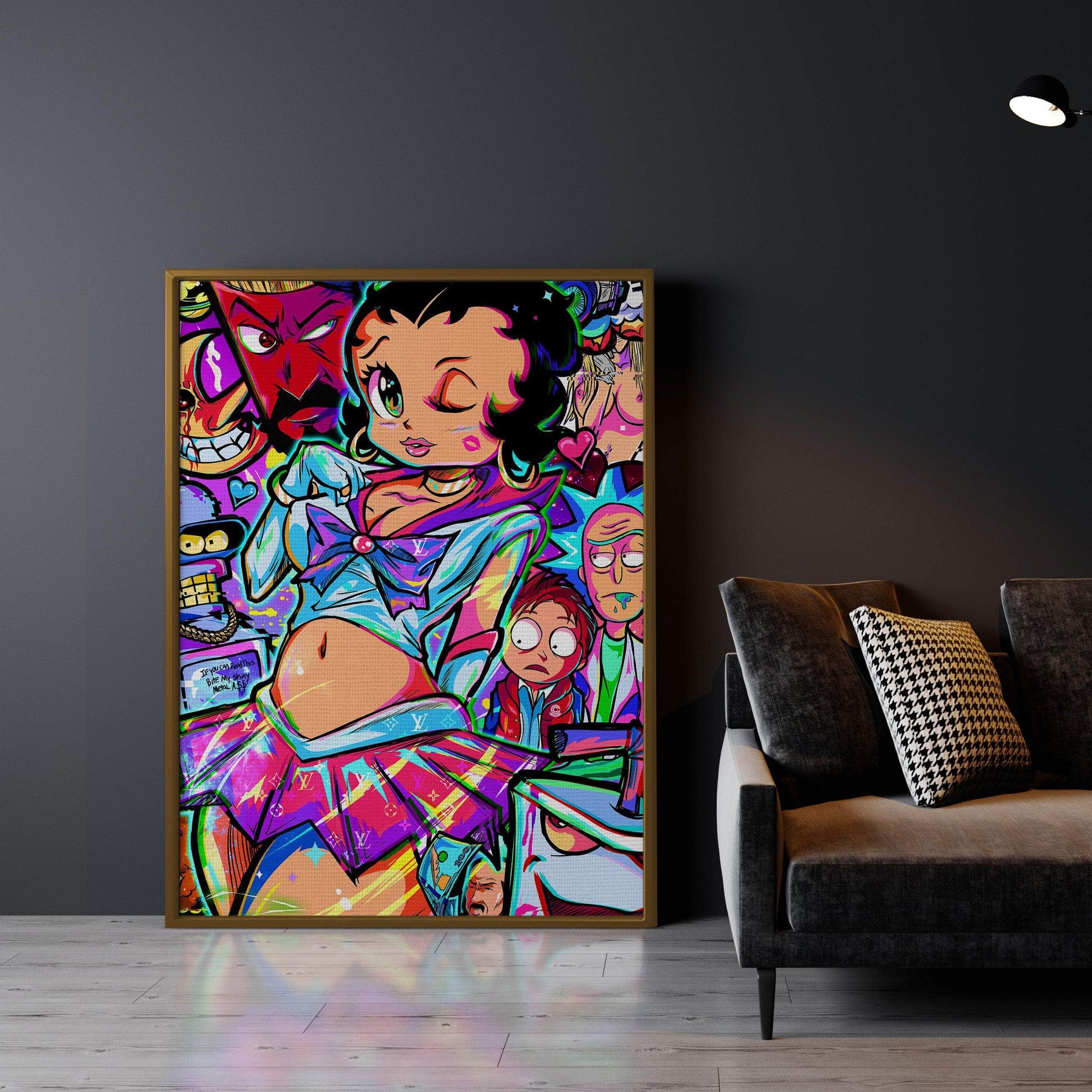 Back to the Hunger Force Wall Art