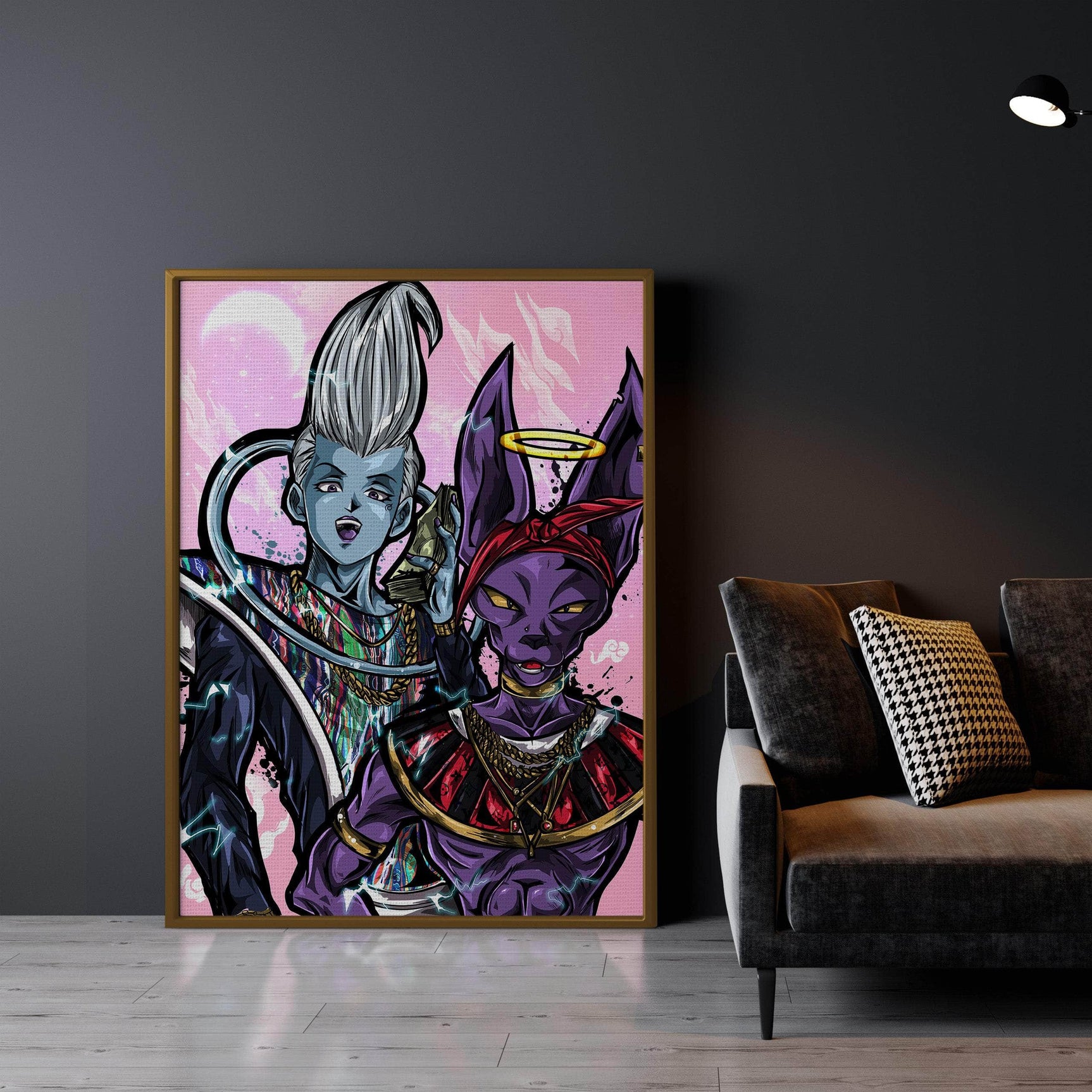 Berrus X Whis Wall Art