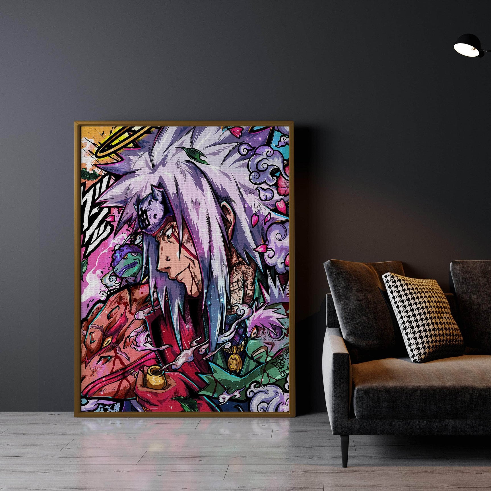 Jiraiya Tribute Wall Art