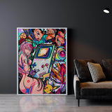 Game Room Madness Wall Art