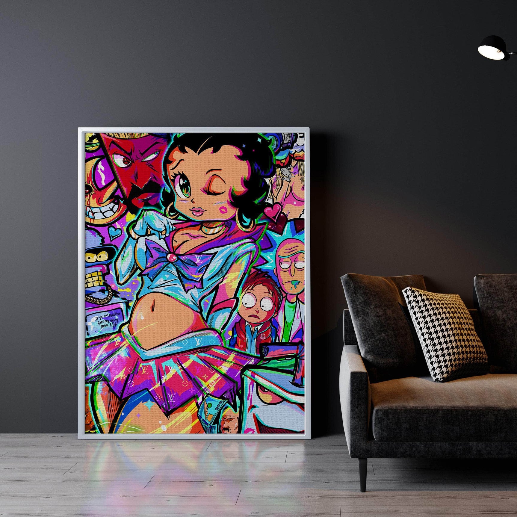 Back to the Hunger Force Wall Art