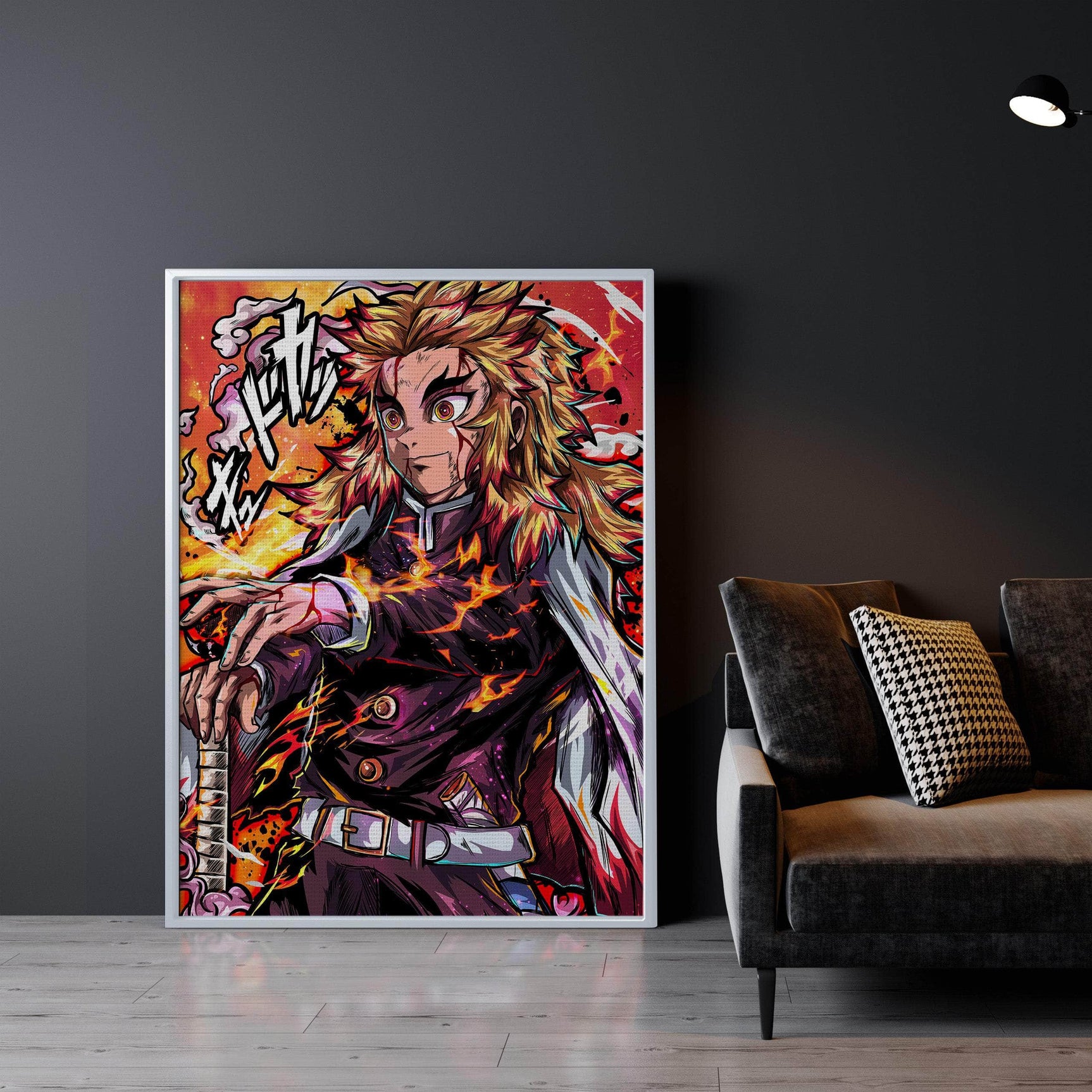 Rengoku Wall Art