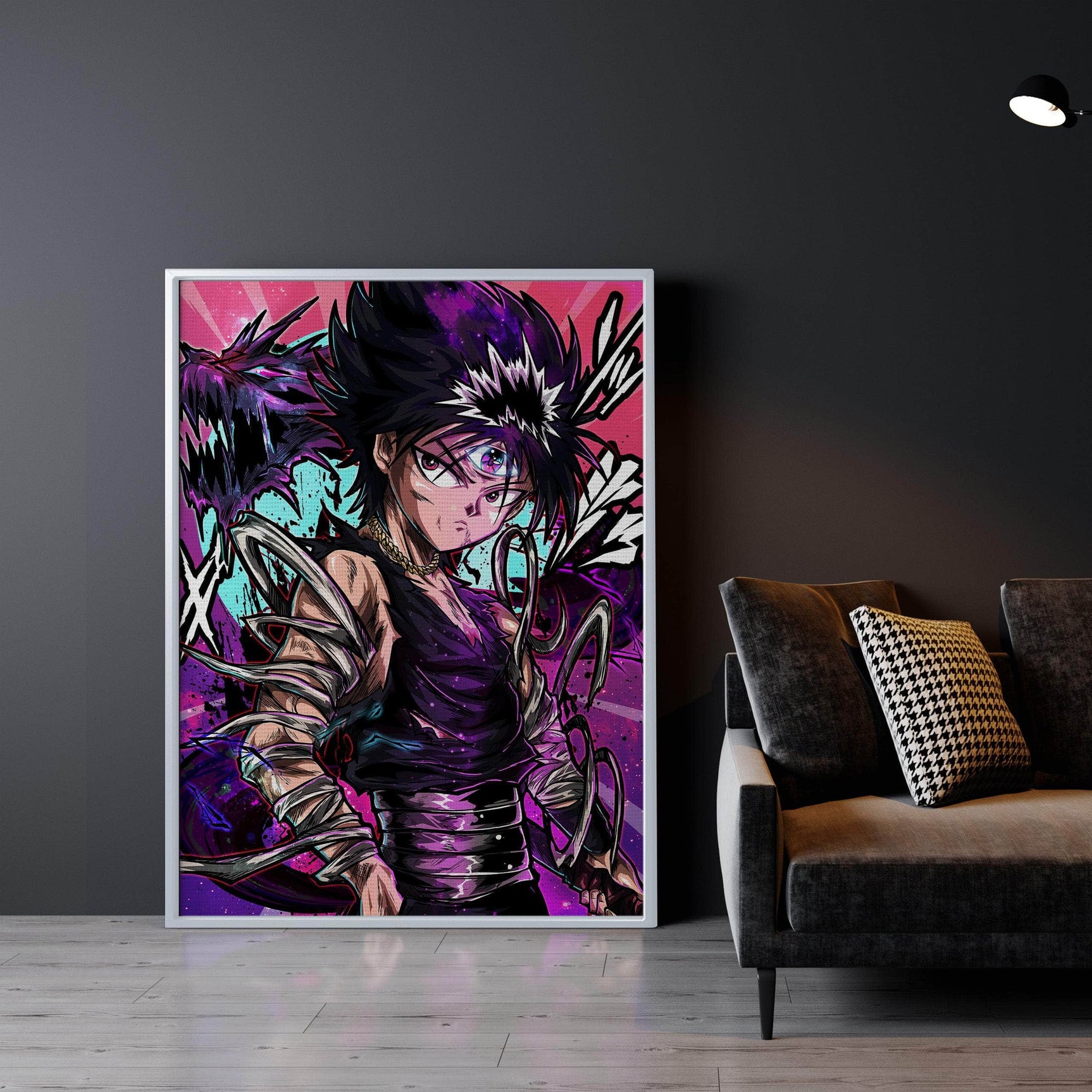Darkness Flame Wall Art