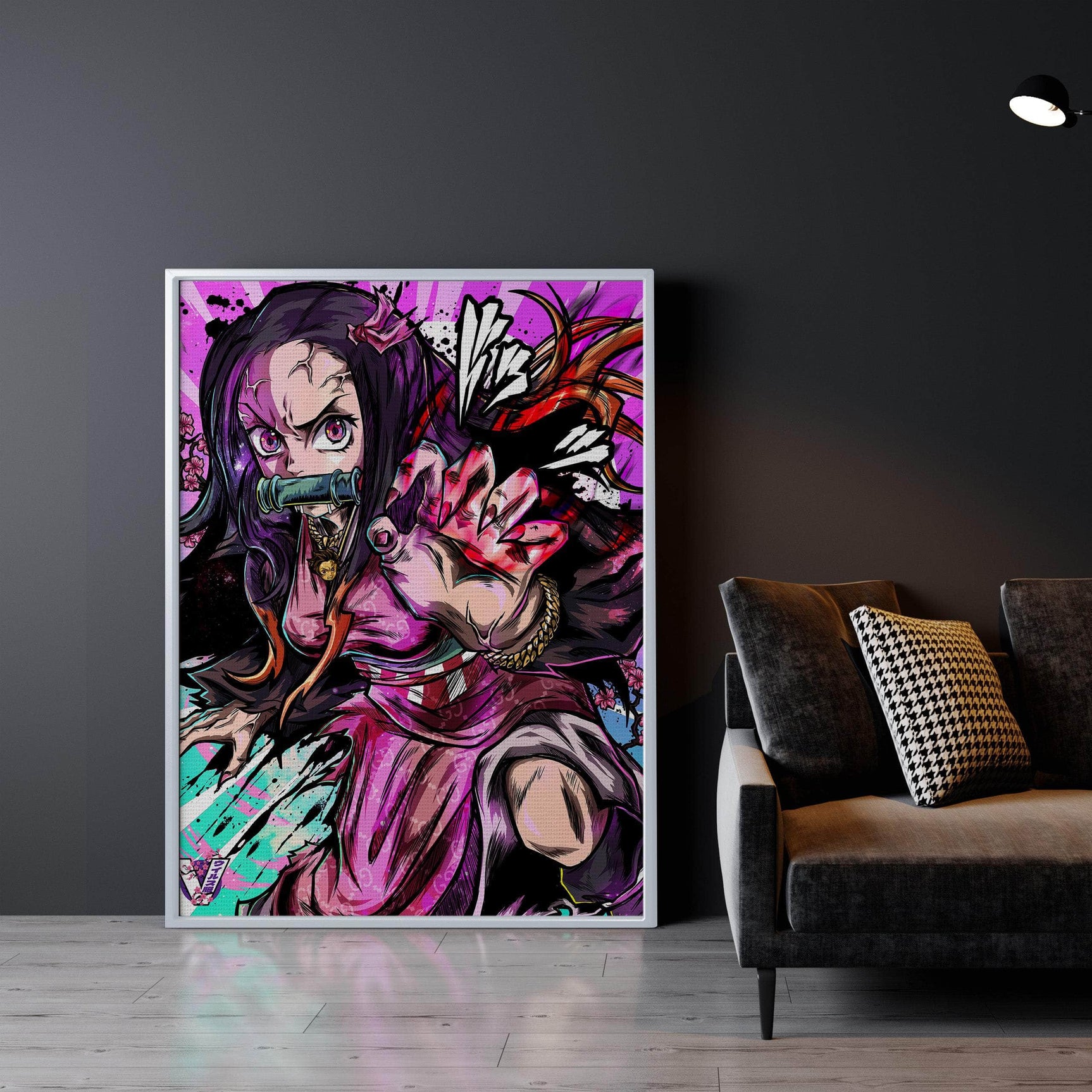 Nezuko Wall Art