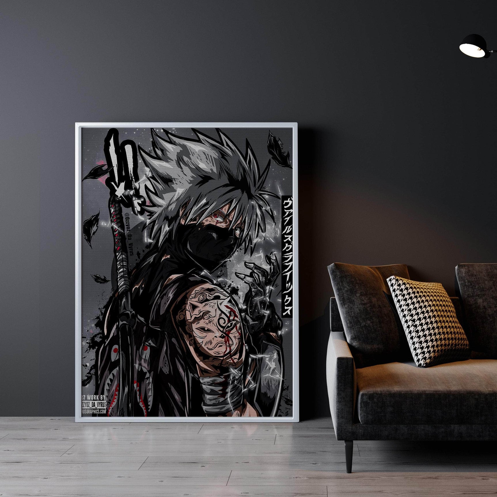 Kakashi Warm Wall Art