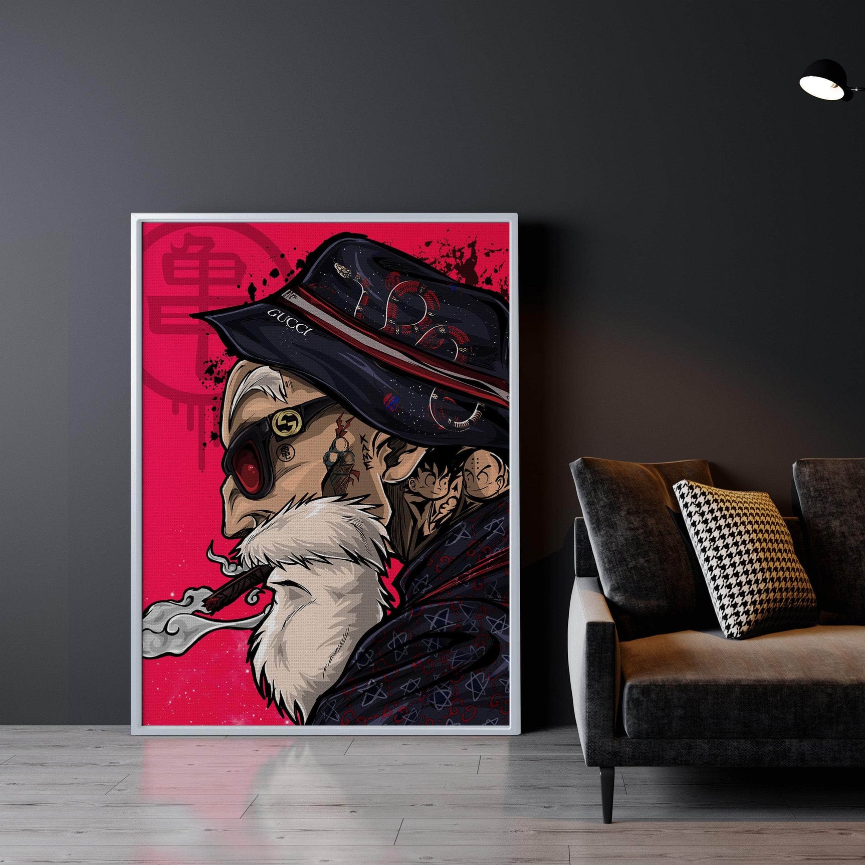 Master Roshi Wall Art
