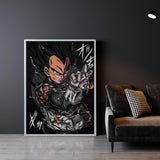 Base Vegeta Warm Wall Art