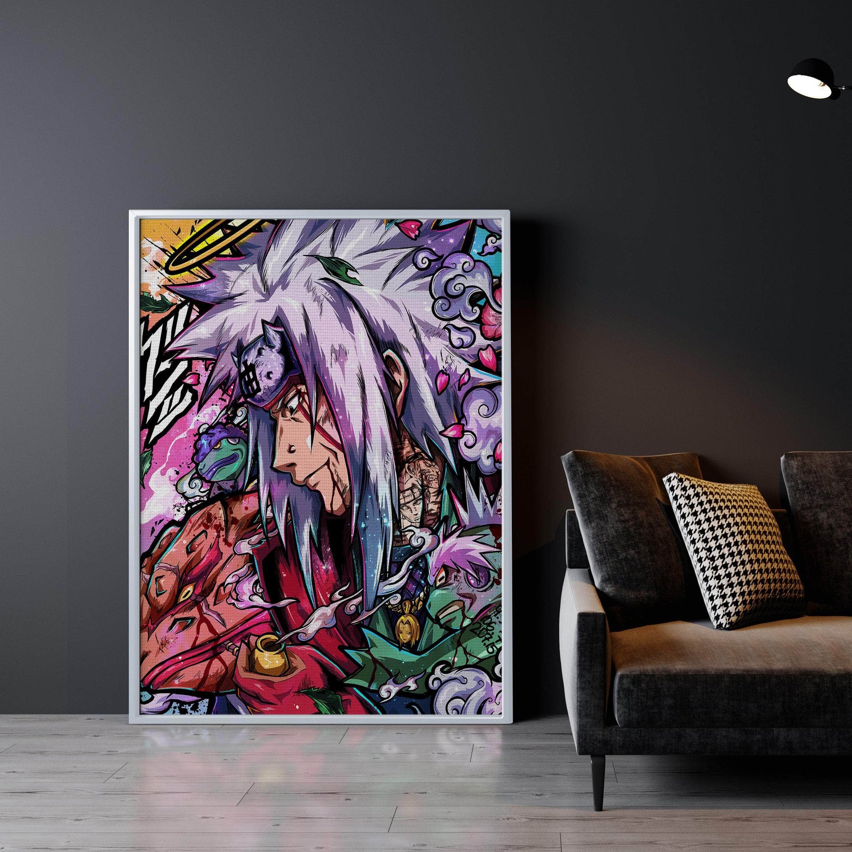 Jiraiya Tribute Wall Art