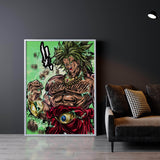 Broly Wall Art