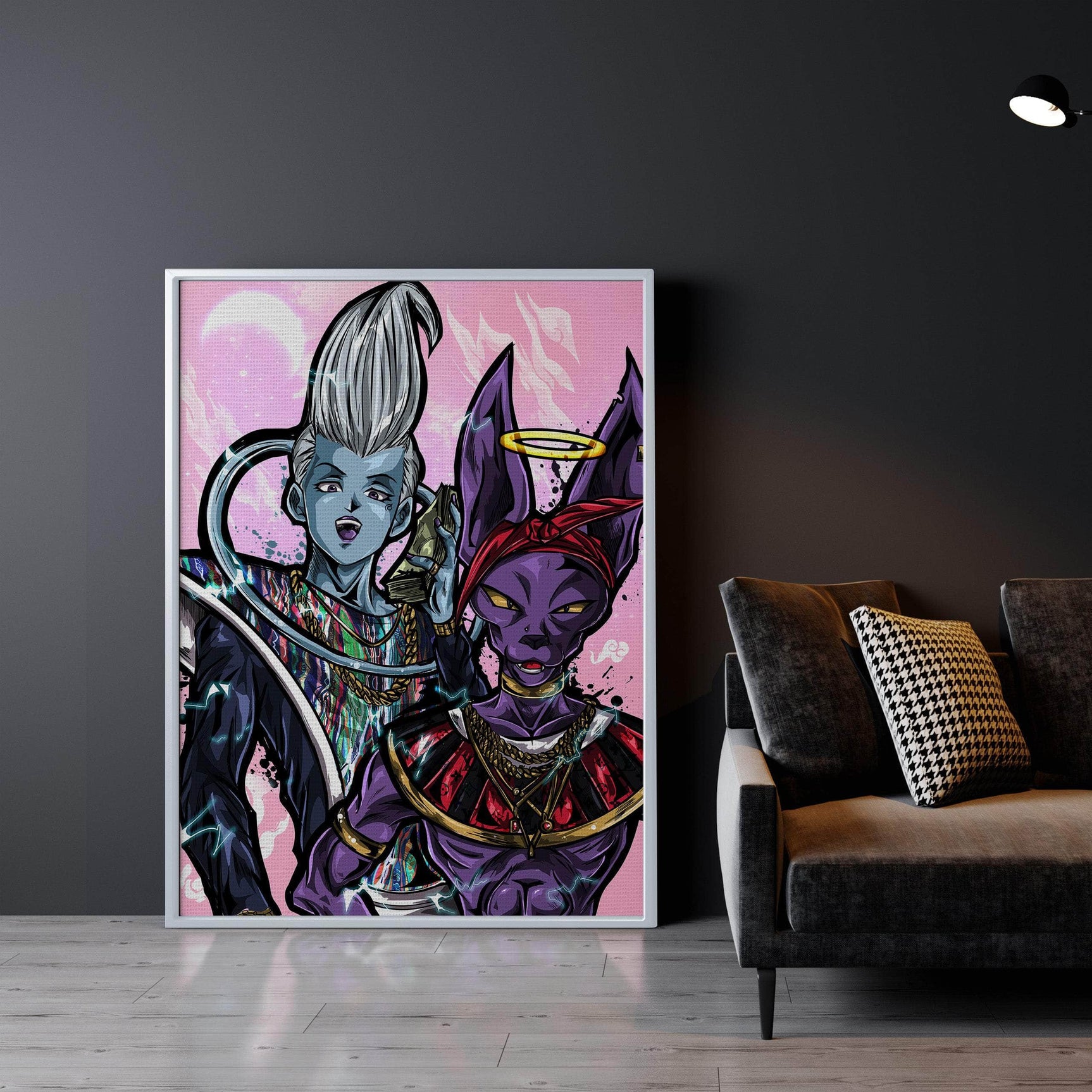 Berrus X Whis Wall Art