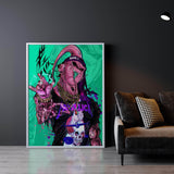 Rockstar Buu Wall Art