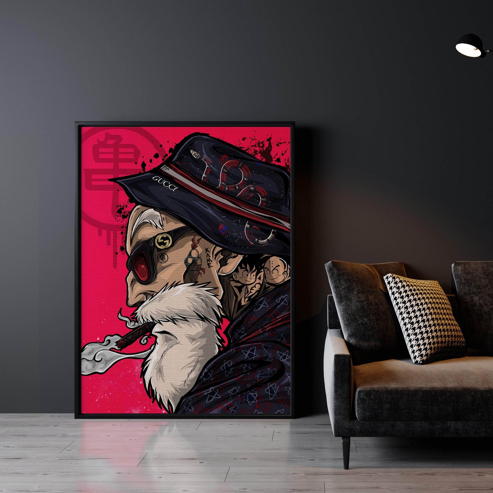 Master Roshi Wall Art