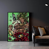 Broly Wall Art
