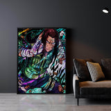 Neji Curse Mark Wall Art