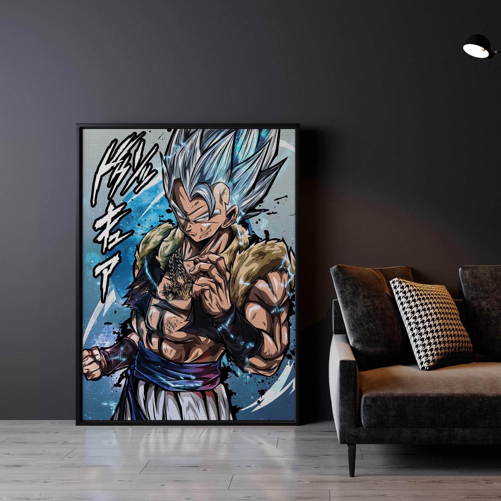 Gogeta Mastered Wall Art