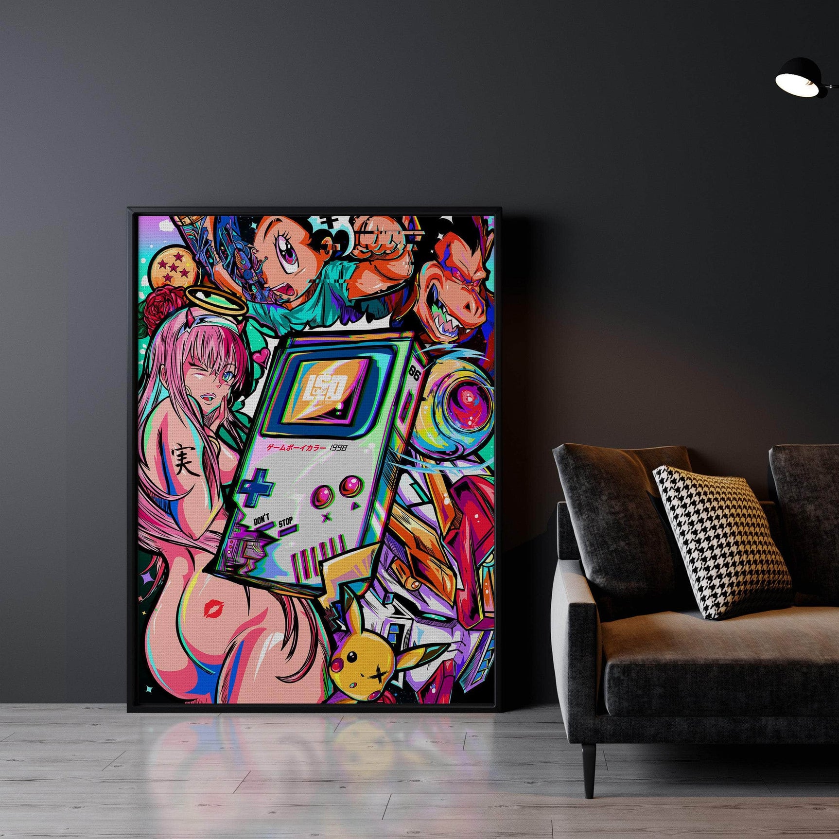 Game Room Madness Wall Art