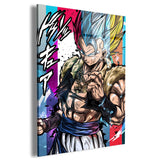 Gogeta All Forms Wall Art