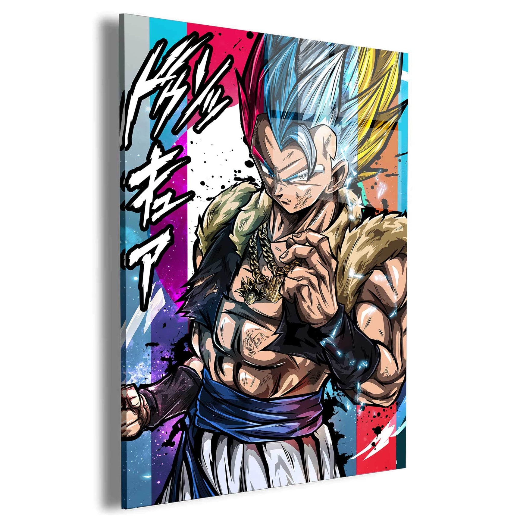 Gogeta All Forms Wall Art