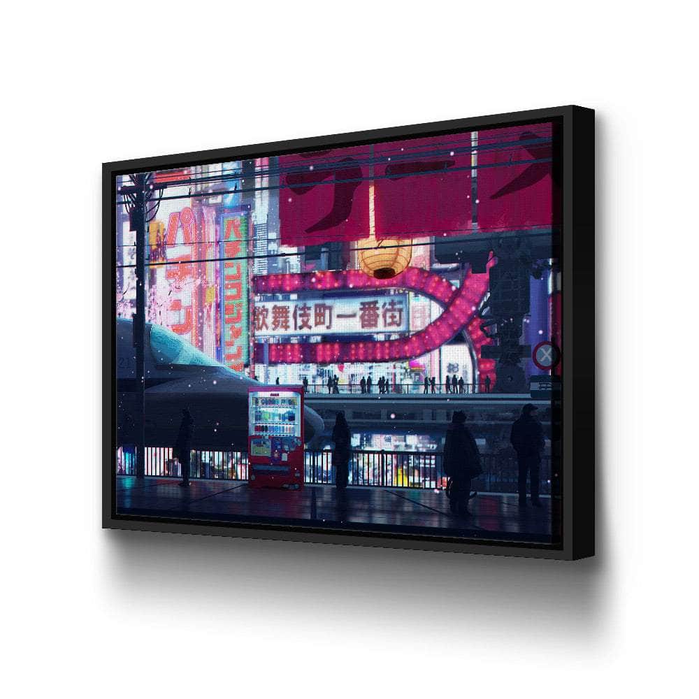 Cyberpunk Streets Wall Art