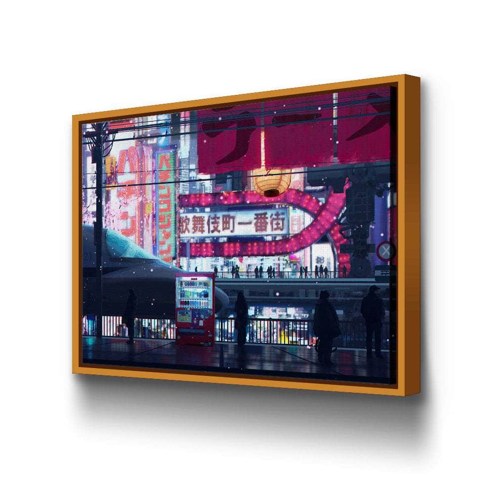 Cyberpunk Streets Wall Art