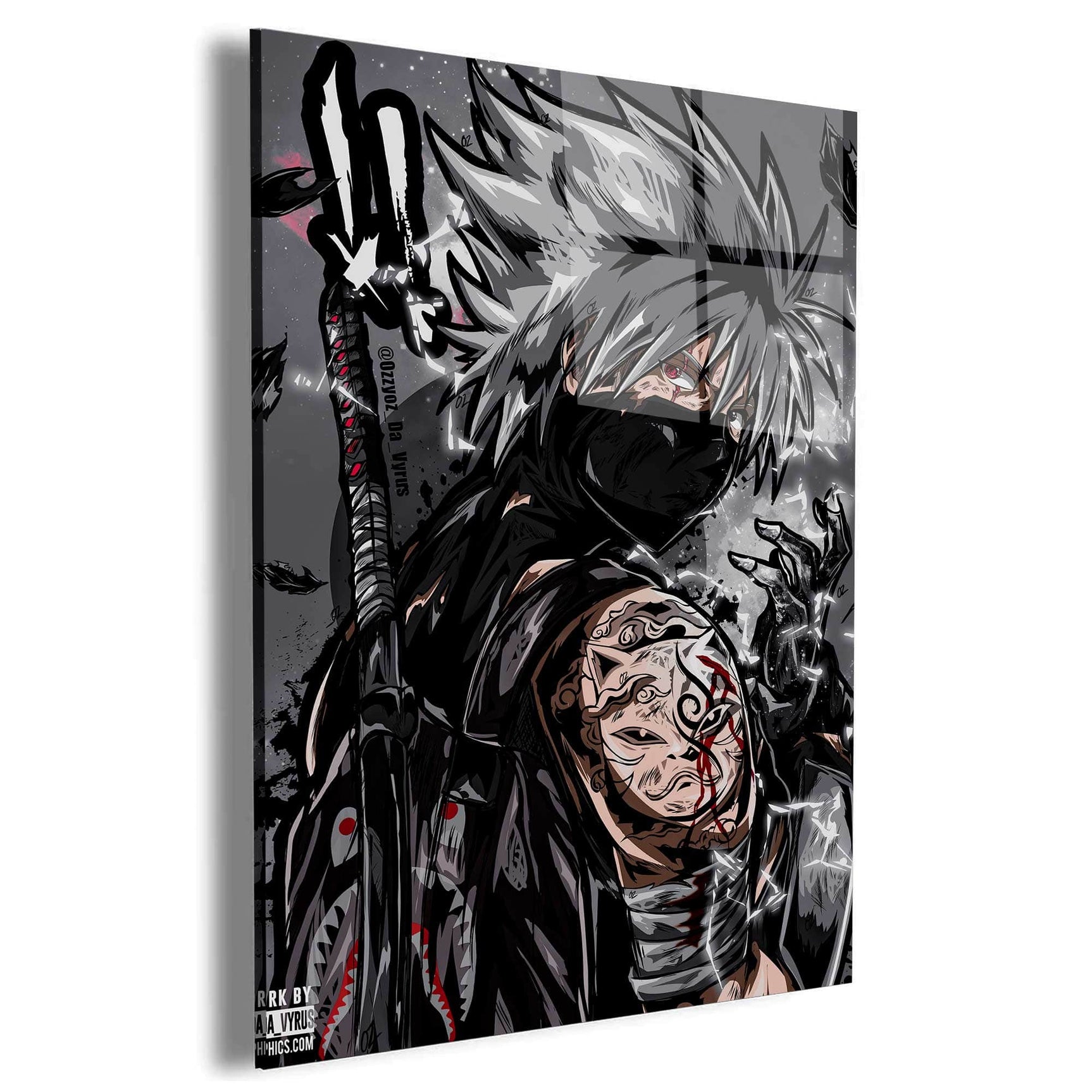 Kakashi Warm Wall Art