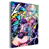 Lucy Cyber Punk Wall Art