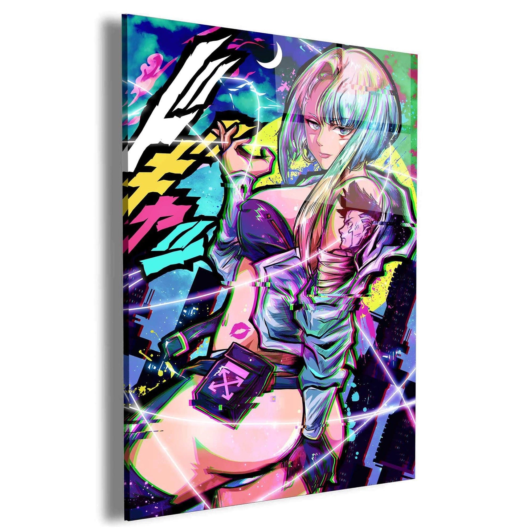 Lucy Cyber Punk Wall Art