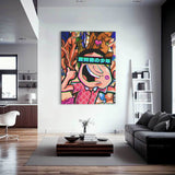QR Pervy Boy NFT 04 Glen Edition Wall Art