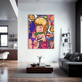 QR Pervy Boy NFT 13 BNB Edition Wall Art