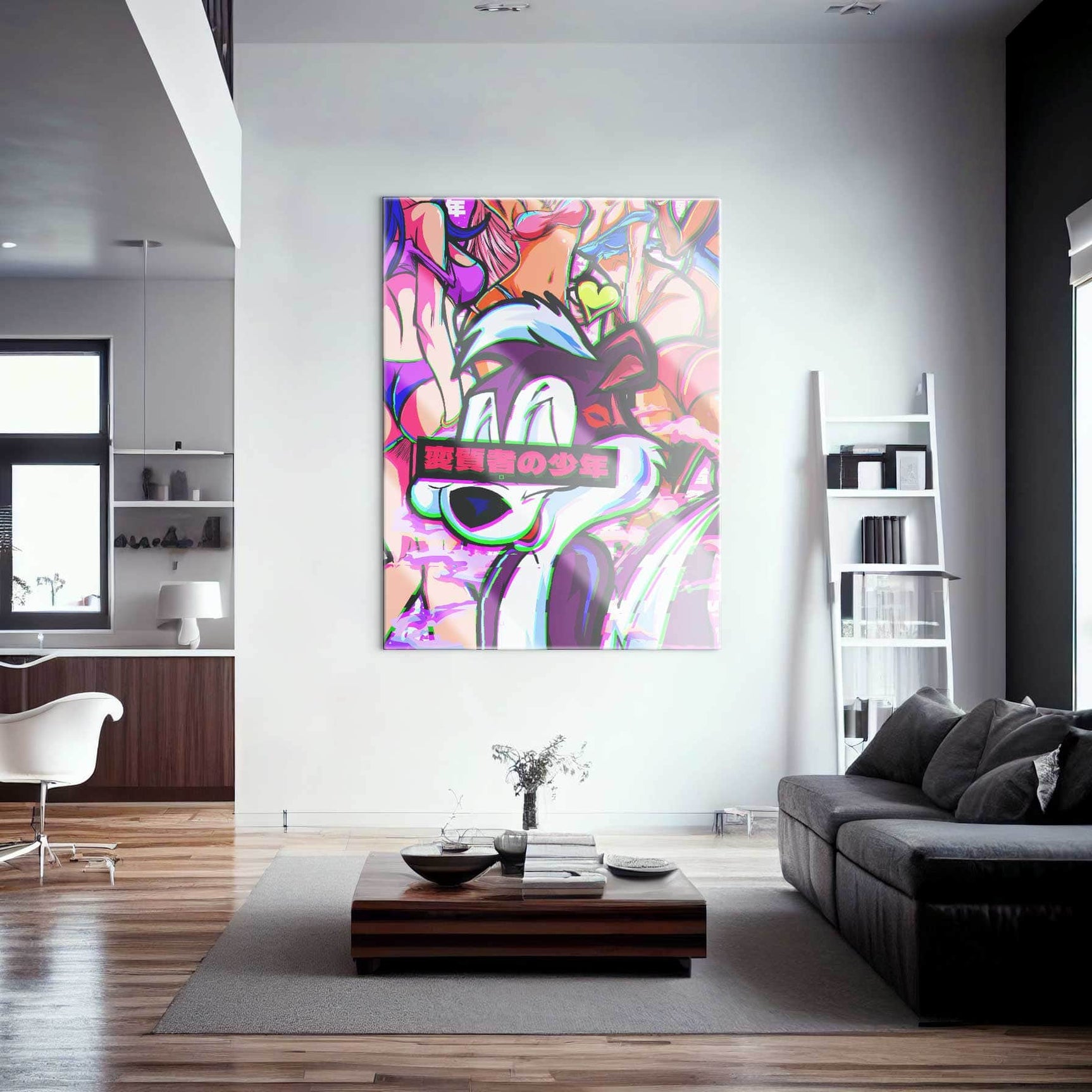 QR Pervy Boy NFT 08 Pepe Edition Wall Art