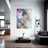 Ultra Instinct Goku Wall Art