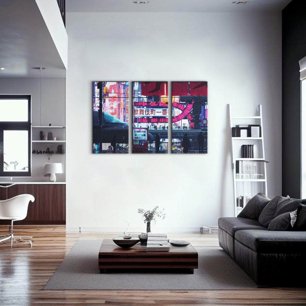 Cyberpunk Streets Wall Art