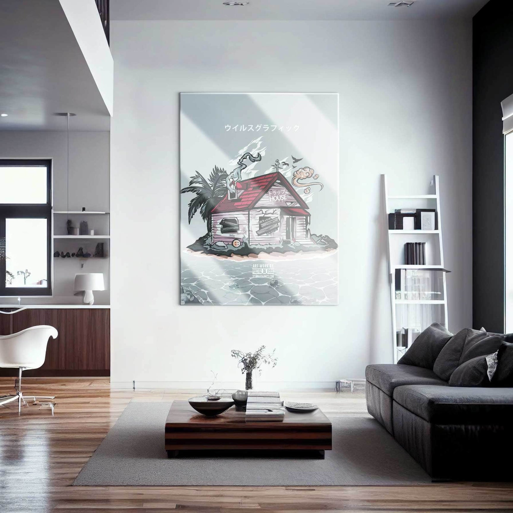 Trap House Warm Wall Art