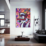 QR Pervy Boy NFT 08 Pepe Edition Wall Art
