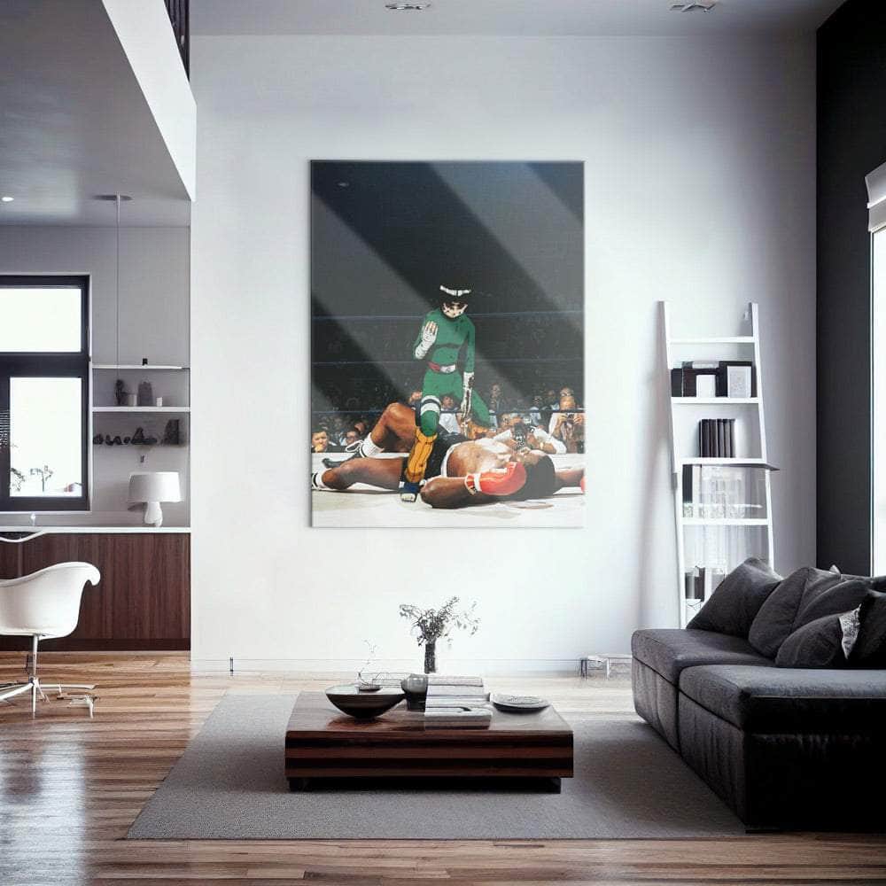 Rock Lee vs Patterson Wall Art