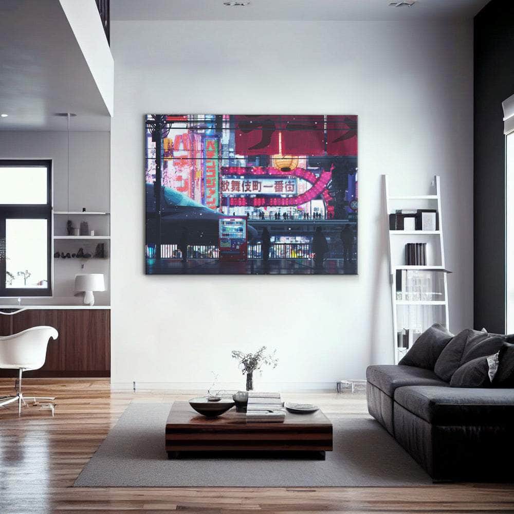Cyberpunk Streets Wall Art