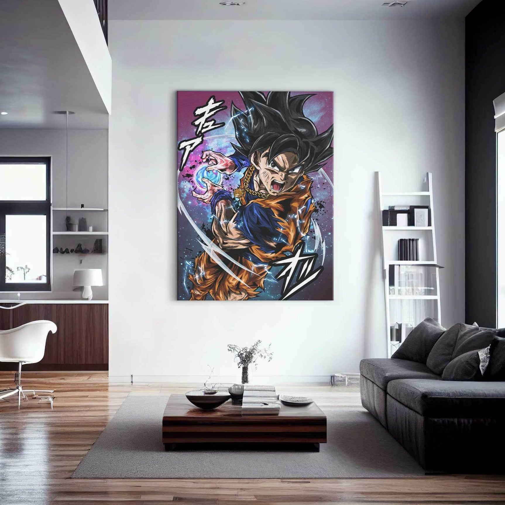 Ultra Instinct Goku Wall Art