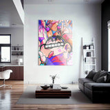 QR Pervy Boy NFT 01 Wall Art