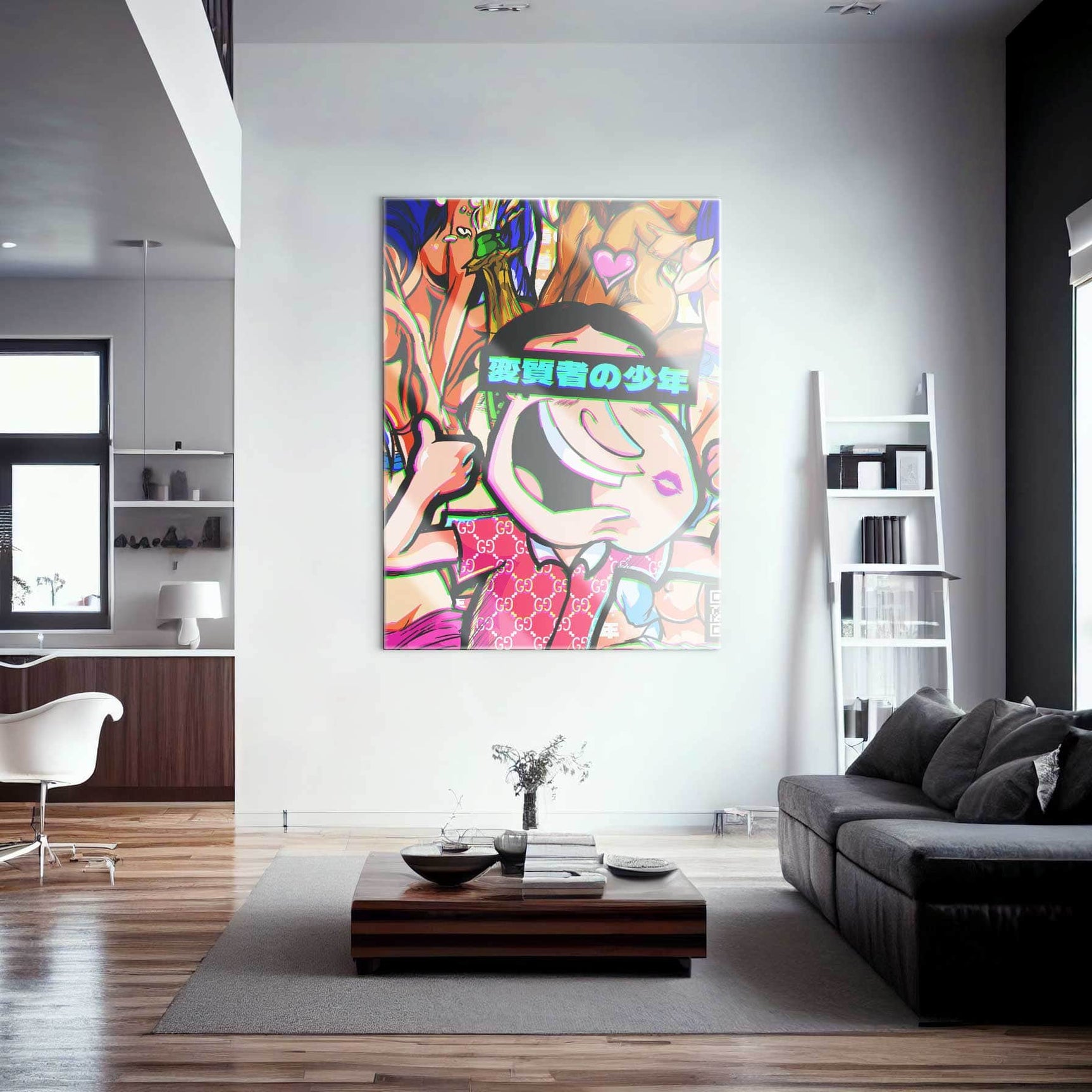 QR Pervy Boy NFT 04 Glen Edition Wall Art